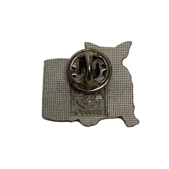 Vintage Busch Spuds Mackenzie Dog Mascot Pin 1" Beer Can Bud Light Budweiser - Picture 3 of 5